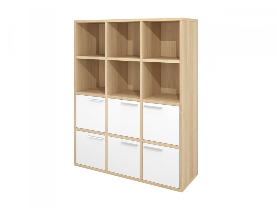 Стойка ресепшн ДУБЛИН ДБ76 Стеллаж для ресепшена